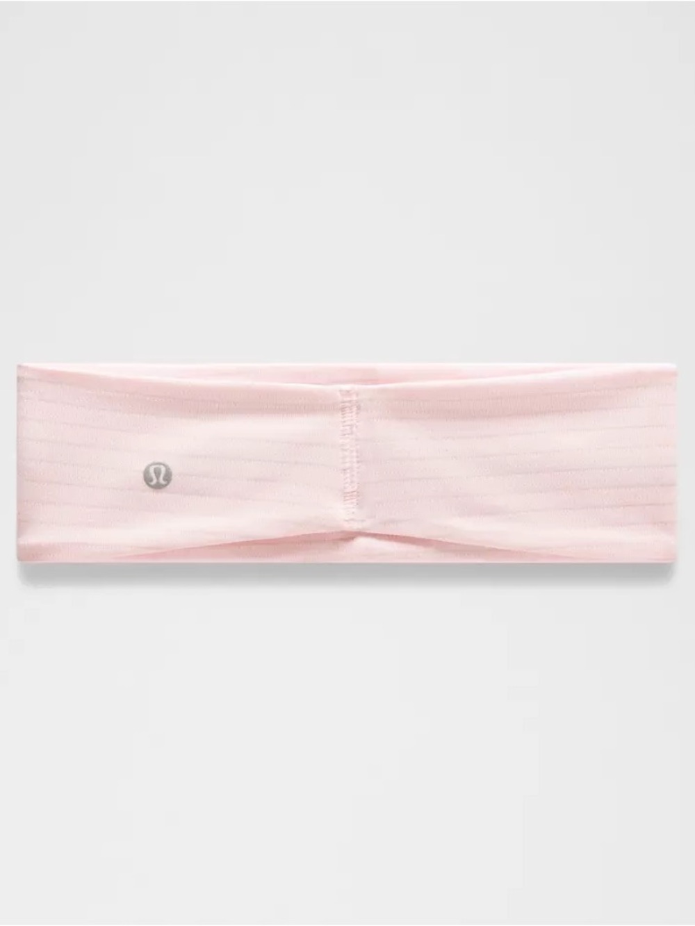 Lululemon License to Train Wide Headband Pink Ribbed Non-Slip